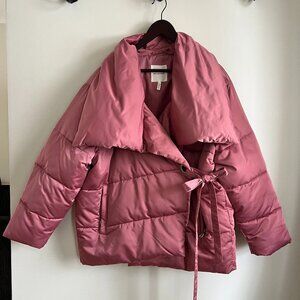 Avec les Filles Thermal Wrap Puffer Jacket